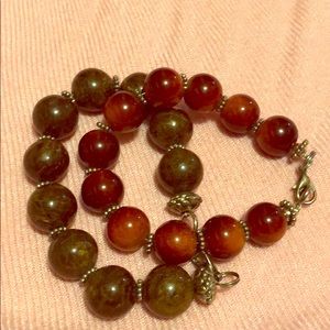 Set of beautifully beaded bracelets